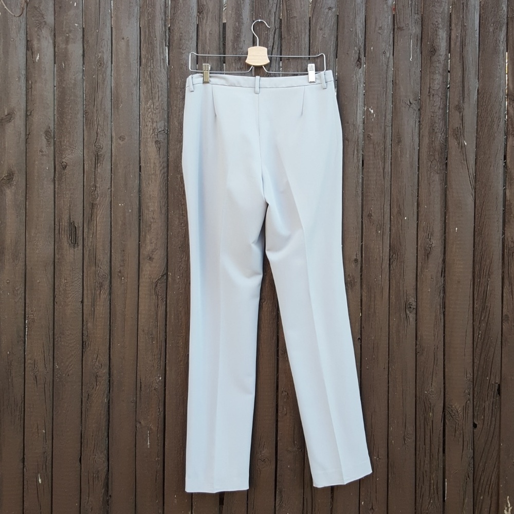 Sela Collection Solid Gray Work Trousers - image 3